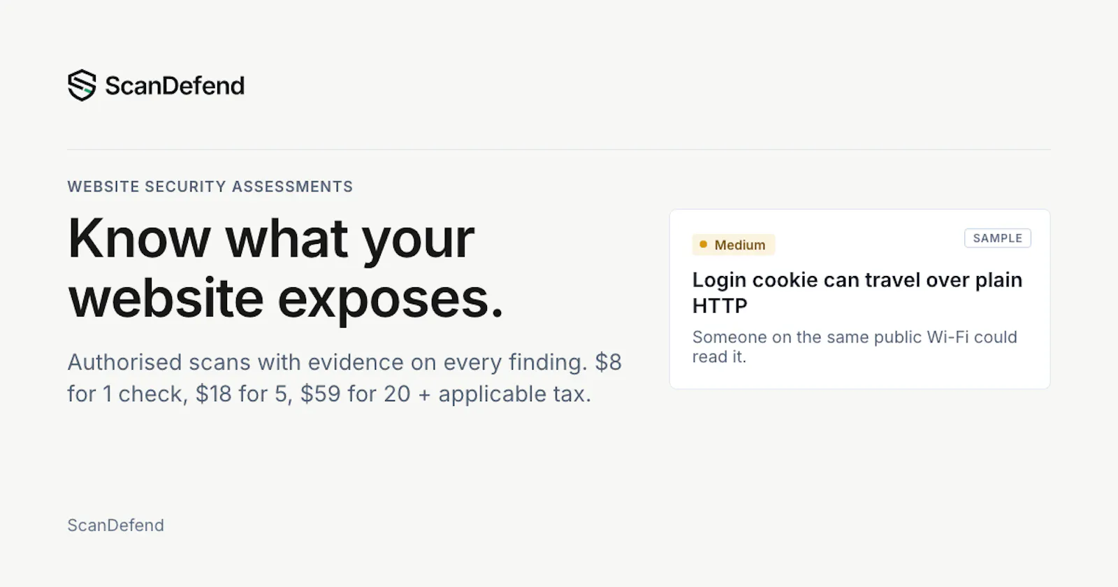 Scandefend screenshot 1