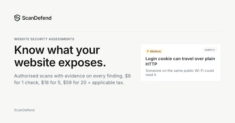 Scandefend screenshot 1