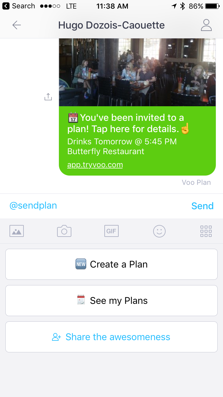 Voo Plan for Kik gallery image