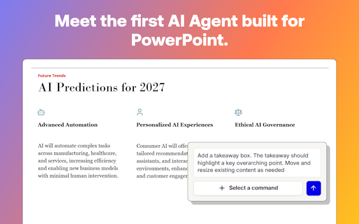 Plus AI Presentation Agent产品图