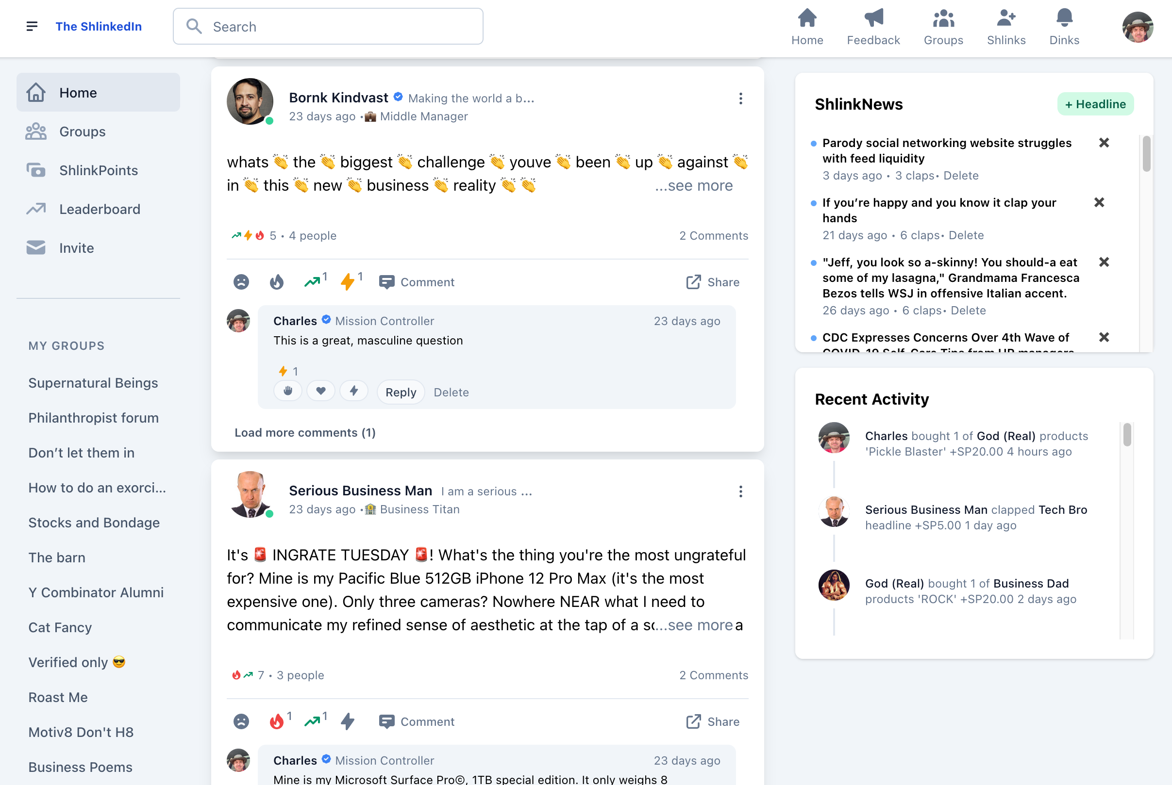 ShlinkedIn gallery image