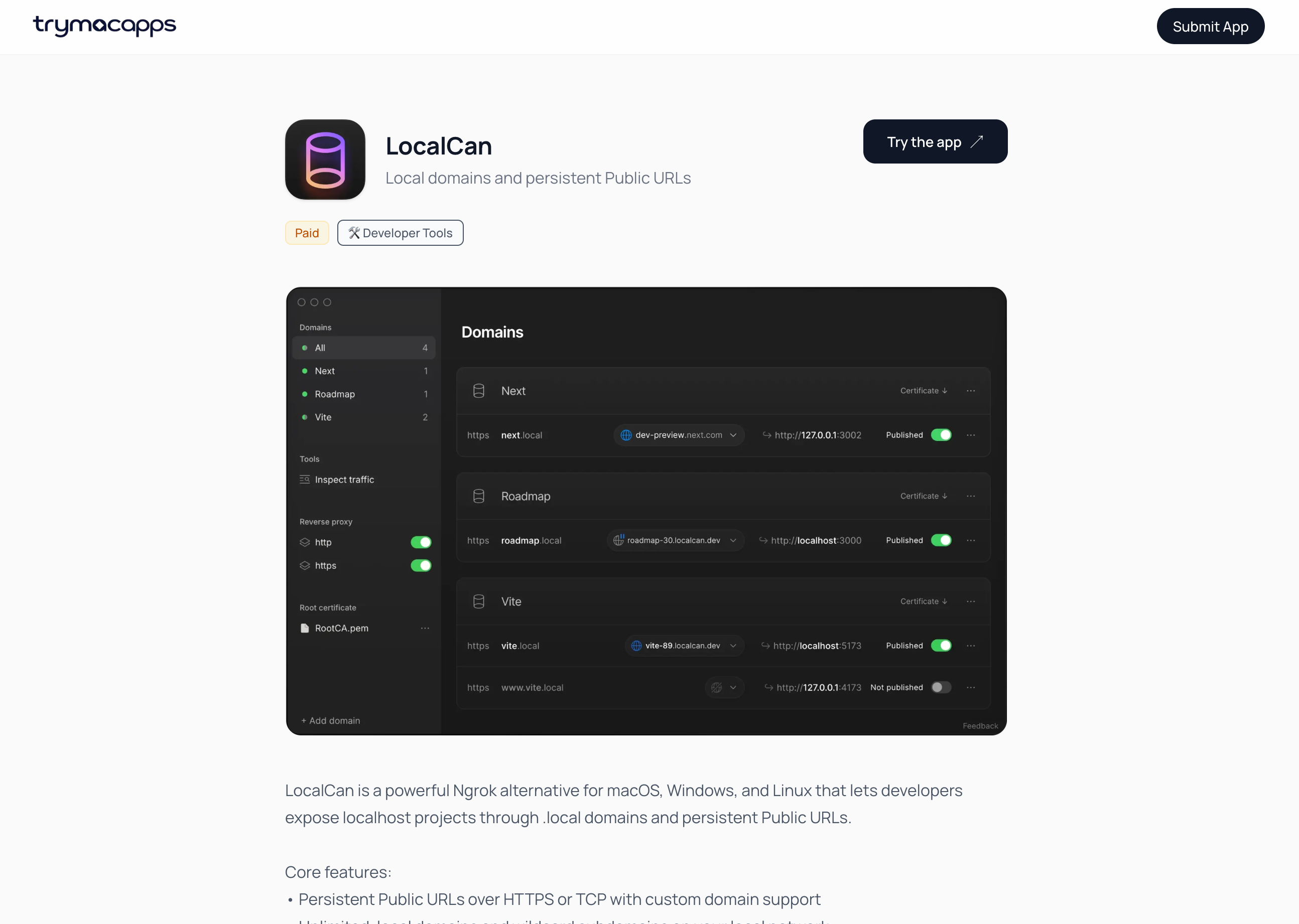 Try Mac Apps gallery image