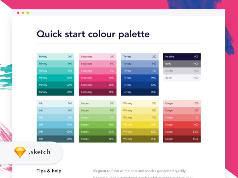 Sketch Colour Palette Generator gallery image