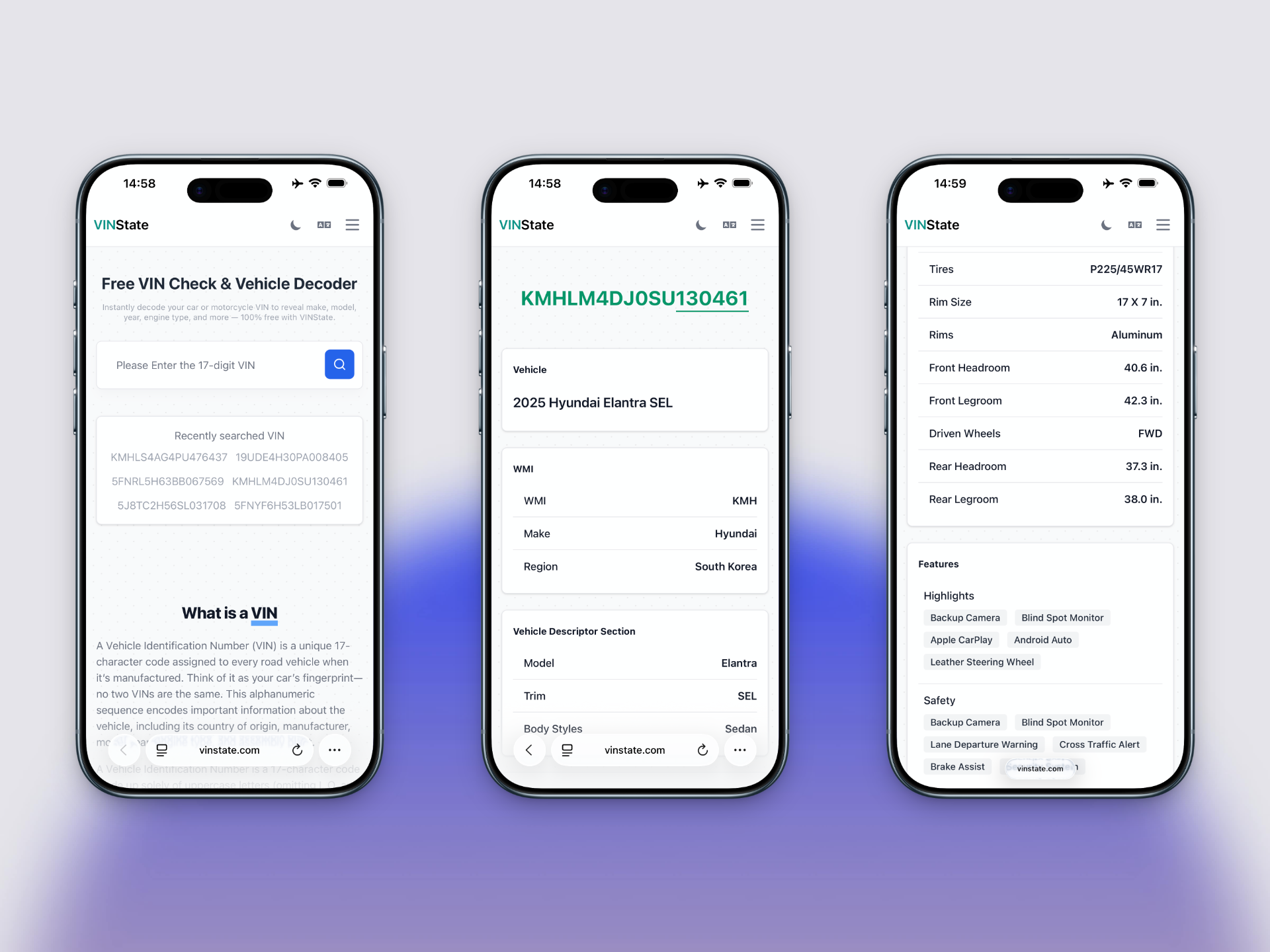 VINState - Free VIN Decoder gallery image