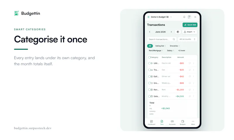 Budgettin screenshot 8
