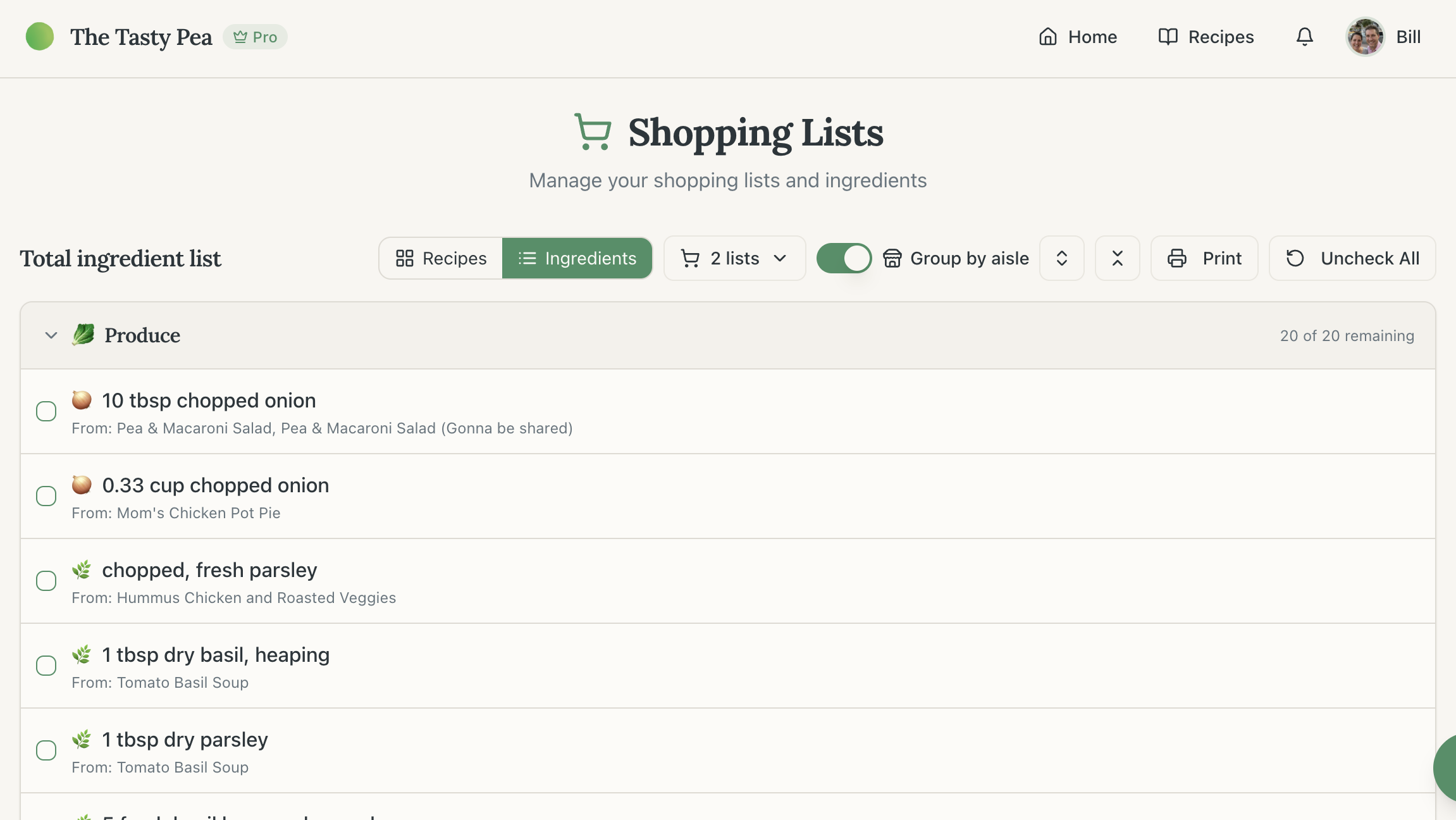 Recipe Magic in a Snap. Save it forever. gallery image