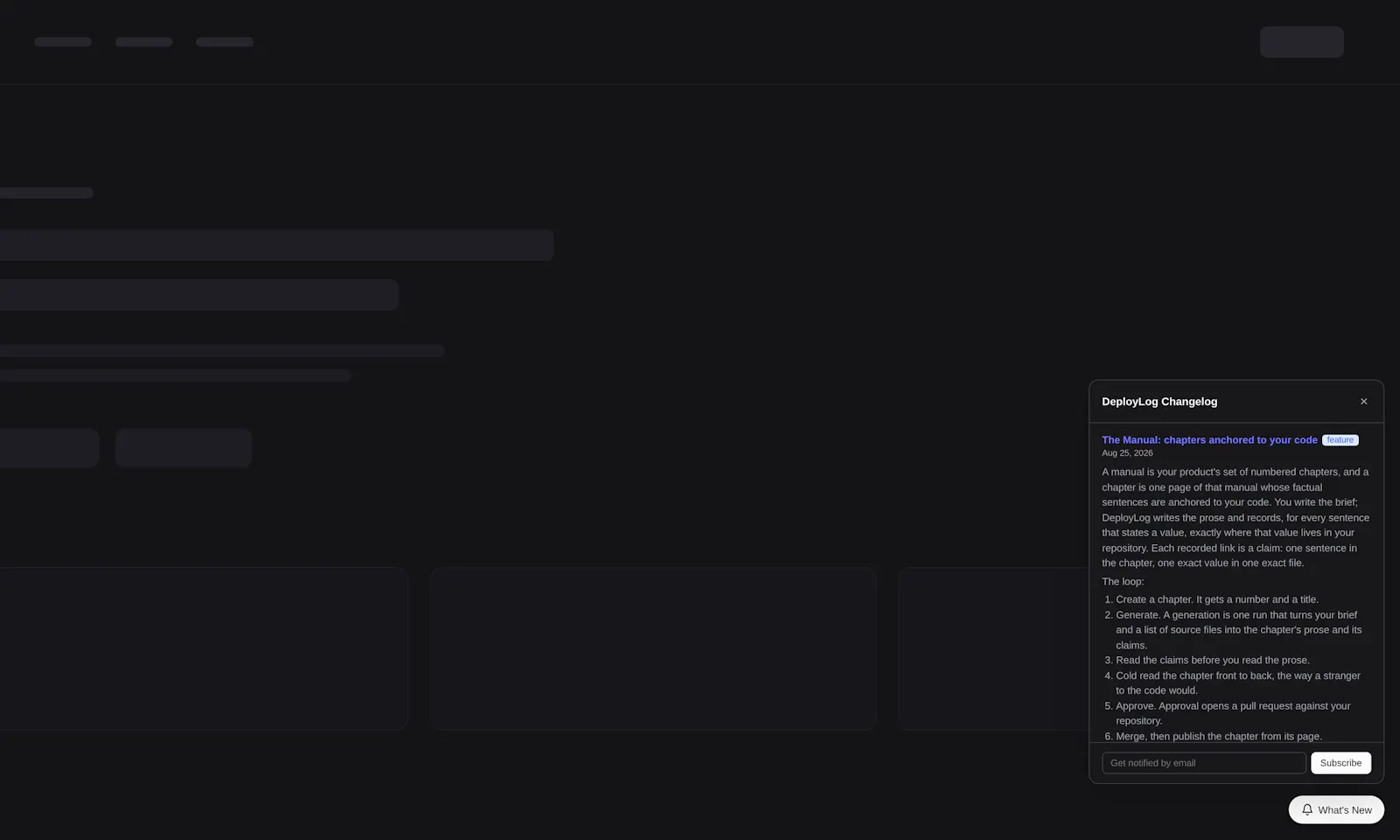 DeployLog screenshot 6