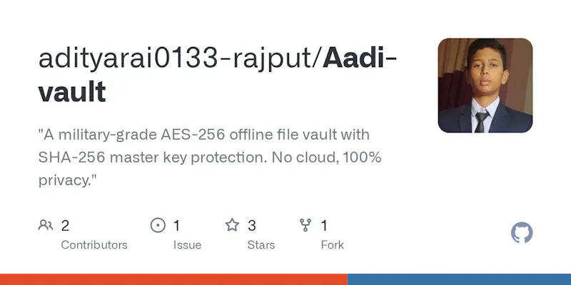 Aadi-vault screenshot 2