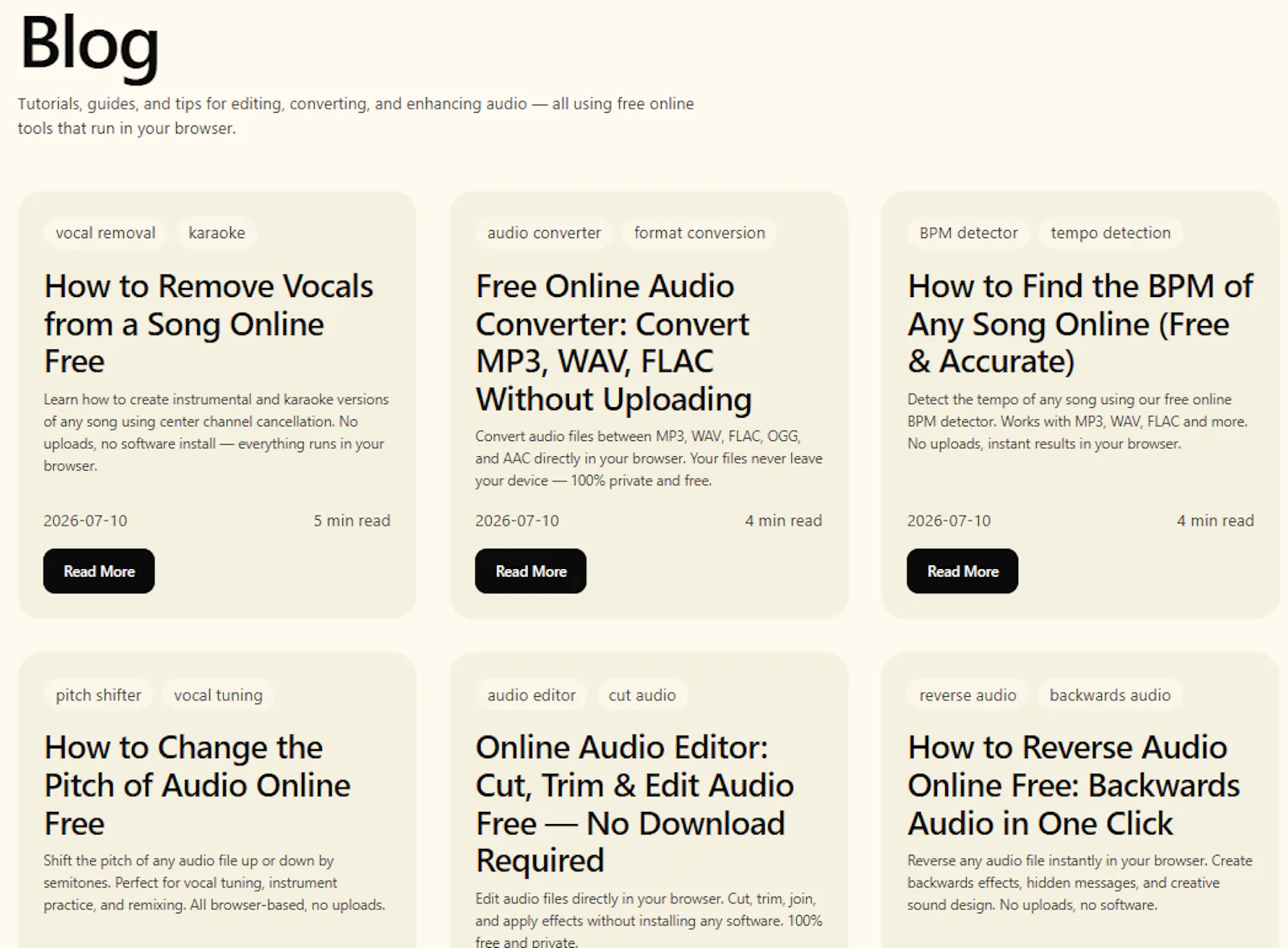 AudioKit — Free Online Audio Tools screenshot 4