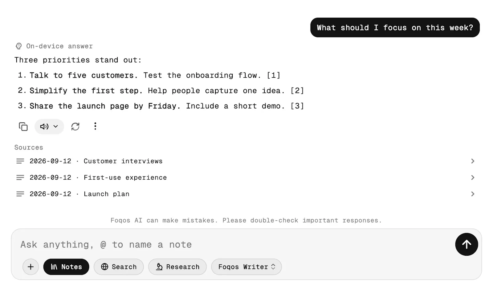 Foqos screenshot 1
