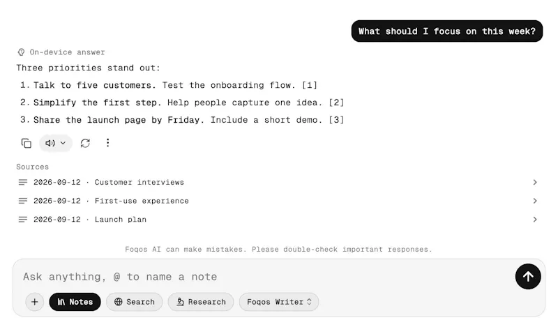 Foqos screenshot 1