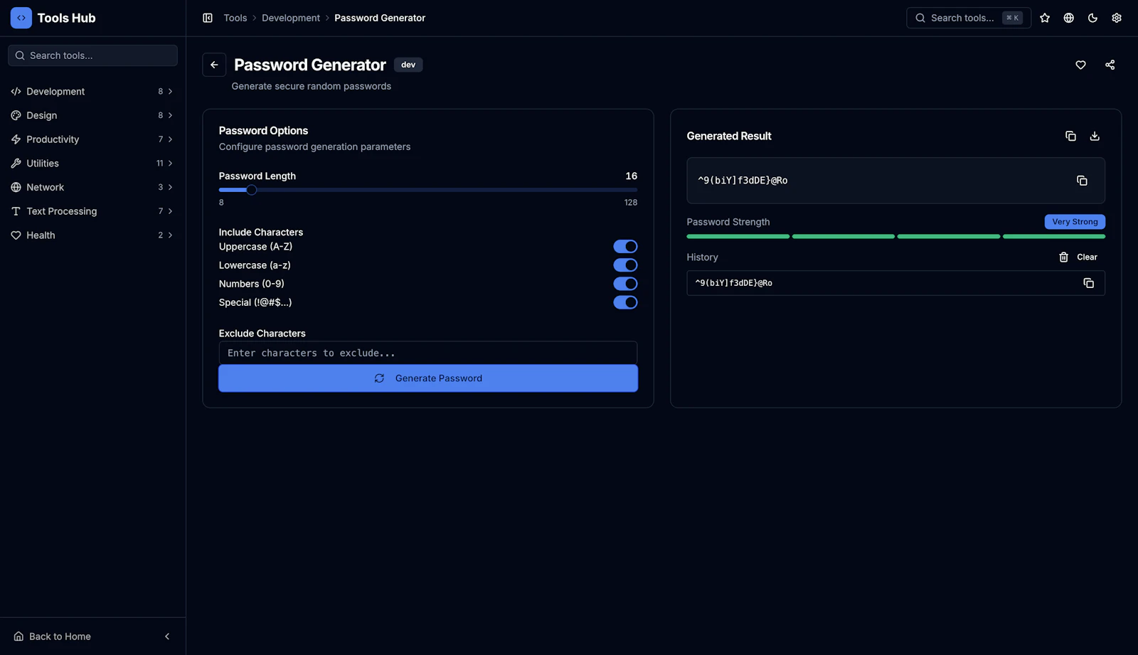 ToolsHub - 46+ free tools, no signup screenshot 2