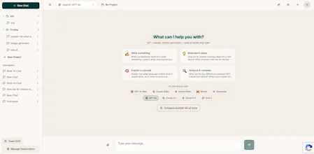 All the best AI. One workspace. gallery image