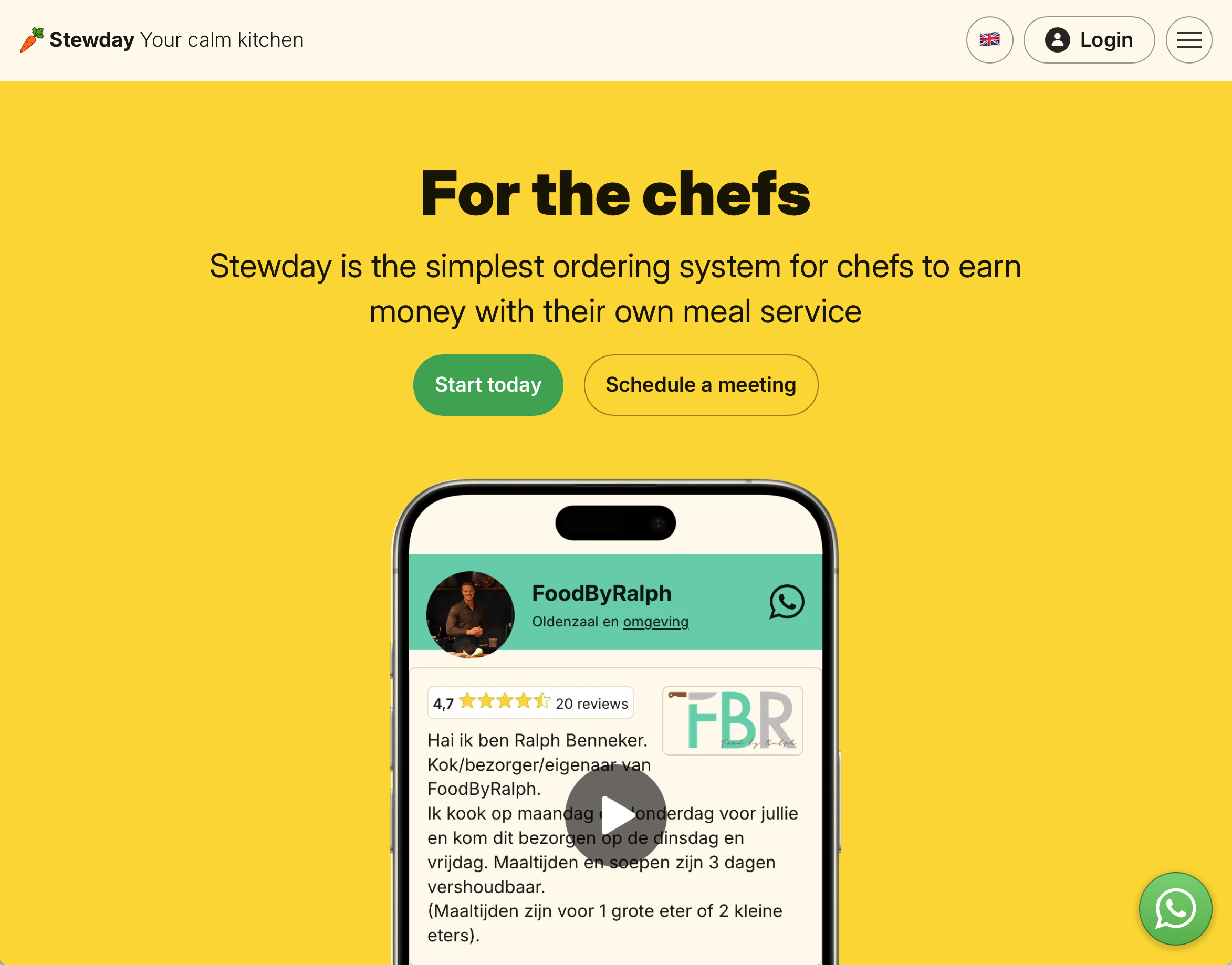 Stewday - Your Calm Kitchen - Simple orders. Less stress. More profit for Cooks & Chefs media 9