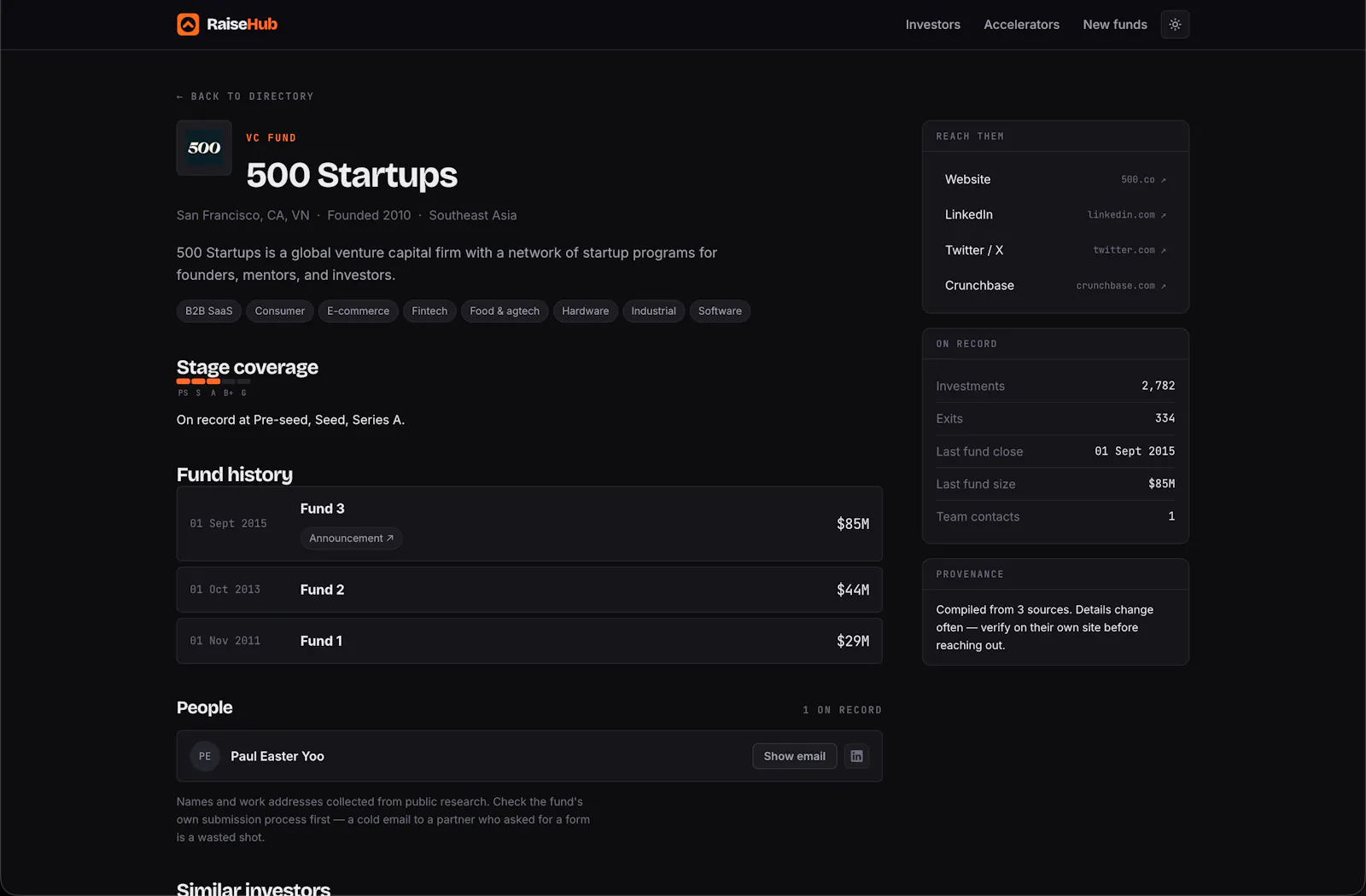 RaiseHub screenshot 4