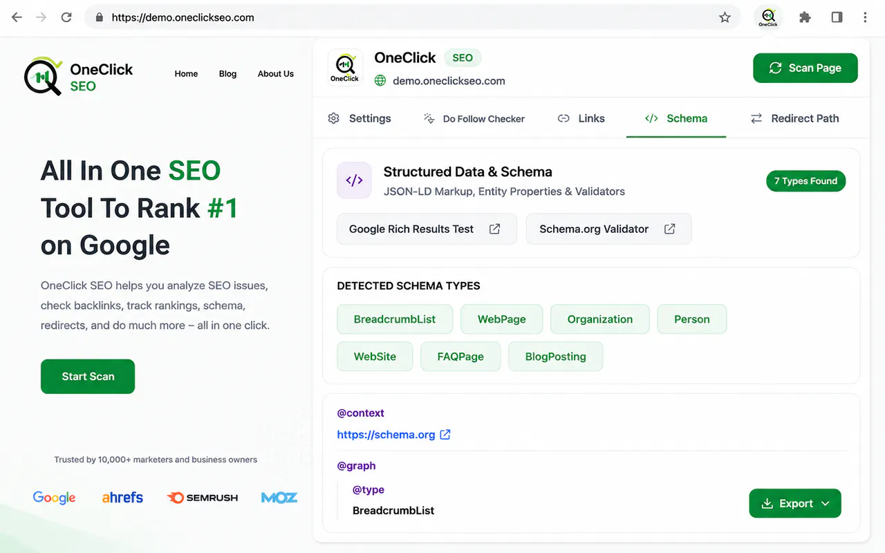 OneClickSEO gallery image