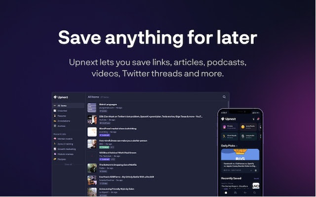 Upnext for Notion media 1