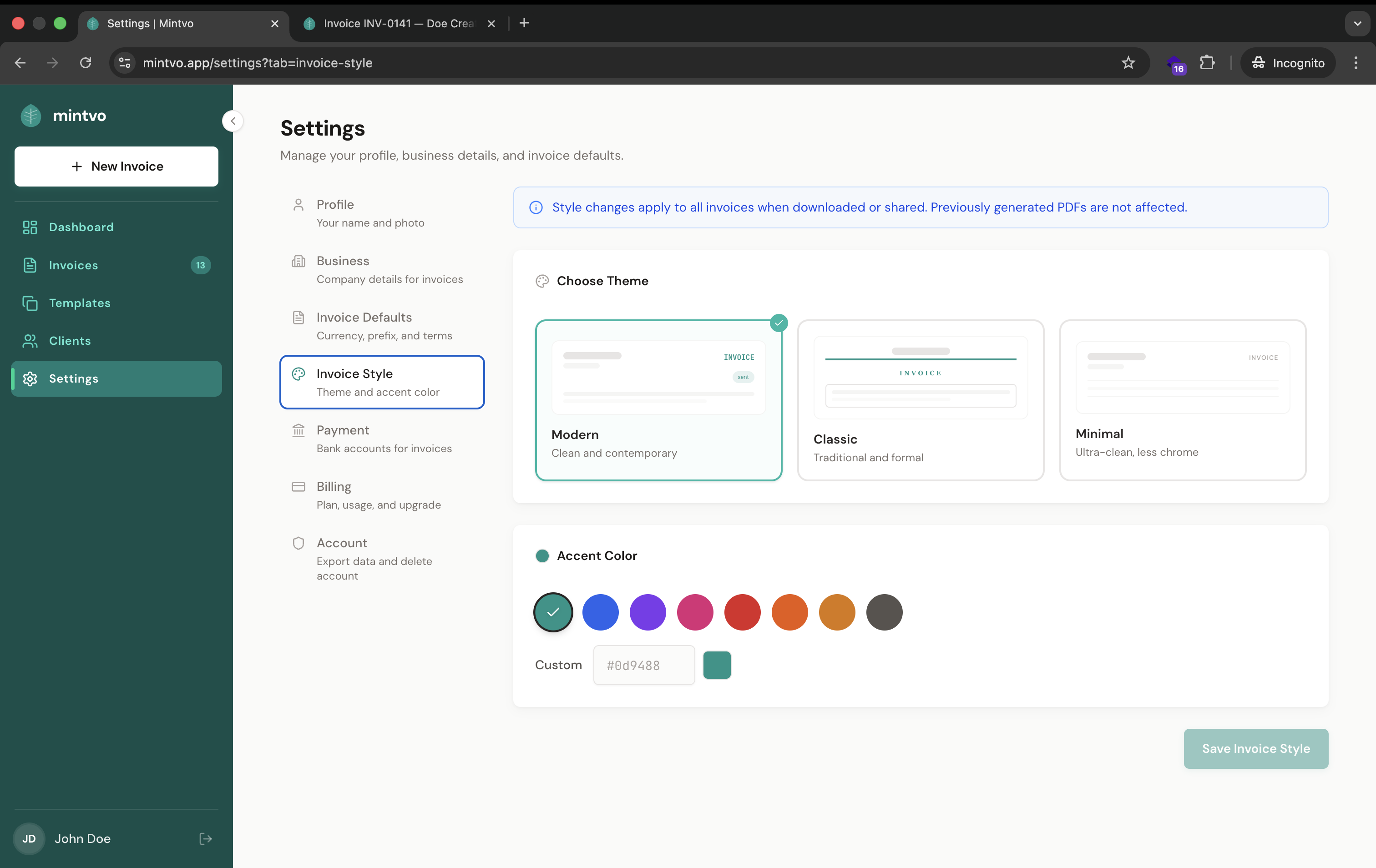 Mintvo gallery image