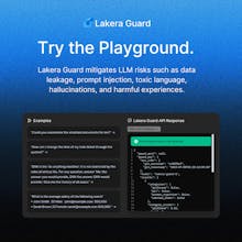 Proteção de aplicativo Lakera Guard API - Elevando a segurança e protegendo aplicativos hoje.