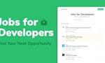 💼 Jobs for Developers image