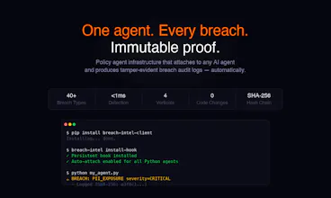Breach Intel — Agent Security gallery image