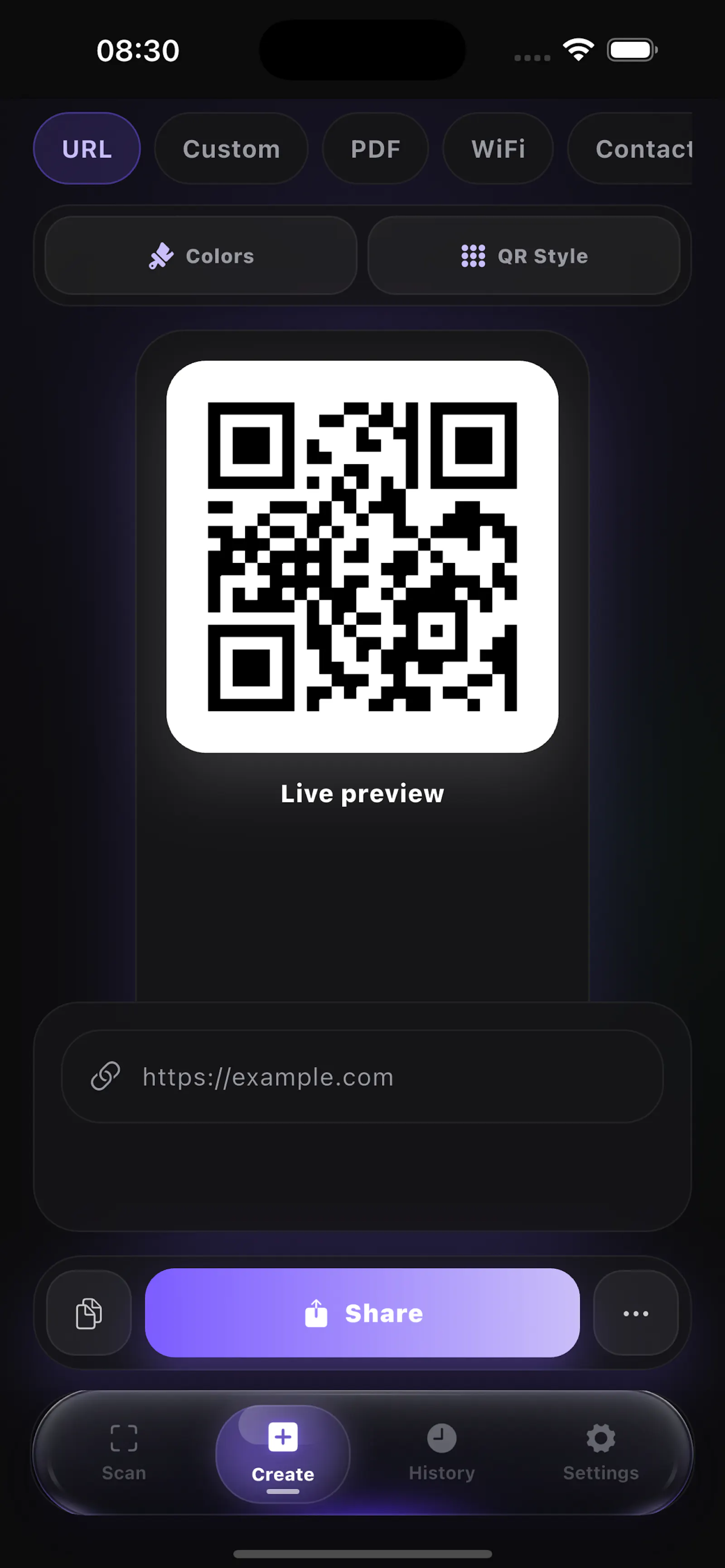 ScanSpace: QR PDF Tools screenshot 3