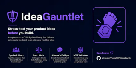 IdeaGauntlet gallery image