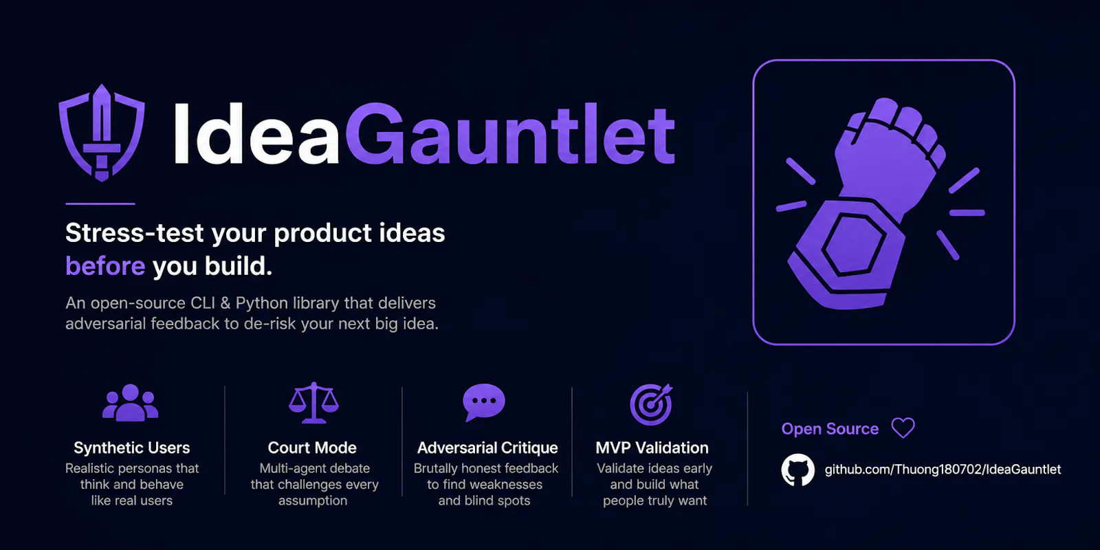 IdeaGauntlet screenshot 1