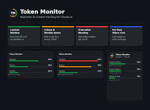 Token Monitor: AI Context Tracker gallery image