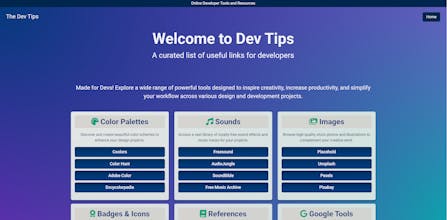 Dev Tips gallery image