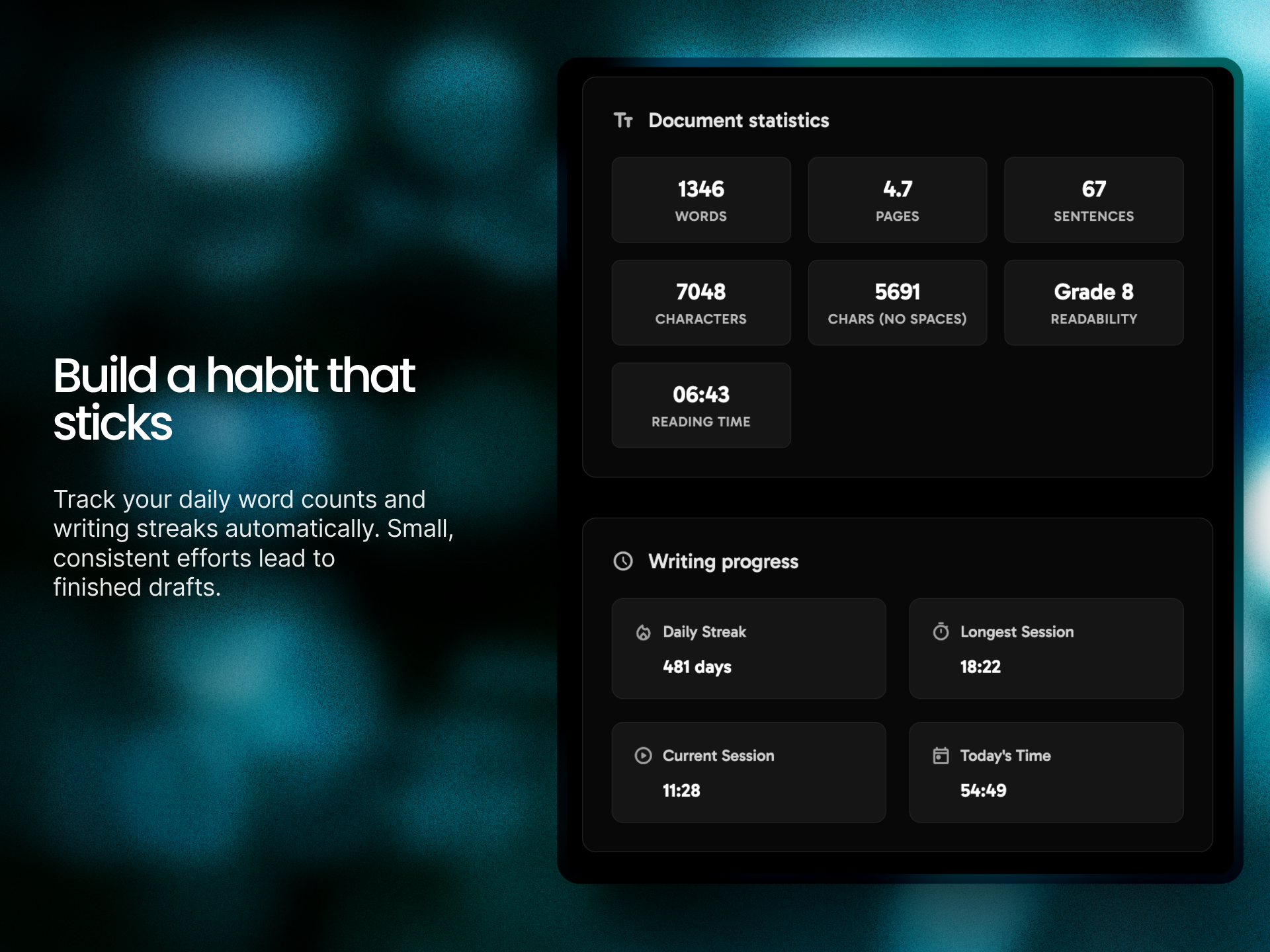 WriteRush 2.0 - The writing app that feels like a game media 5
