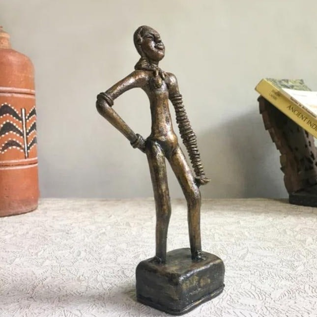 Harappan Lady Brass Figurine
