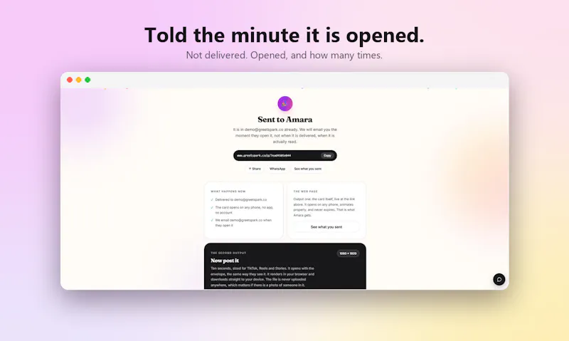 GreetSpark screenshot 6