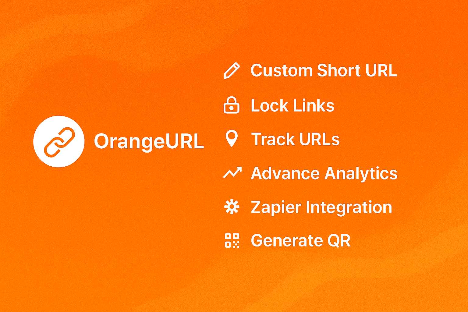 OrangeURL - Main product screenshot demonstrating key features and user interface