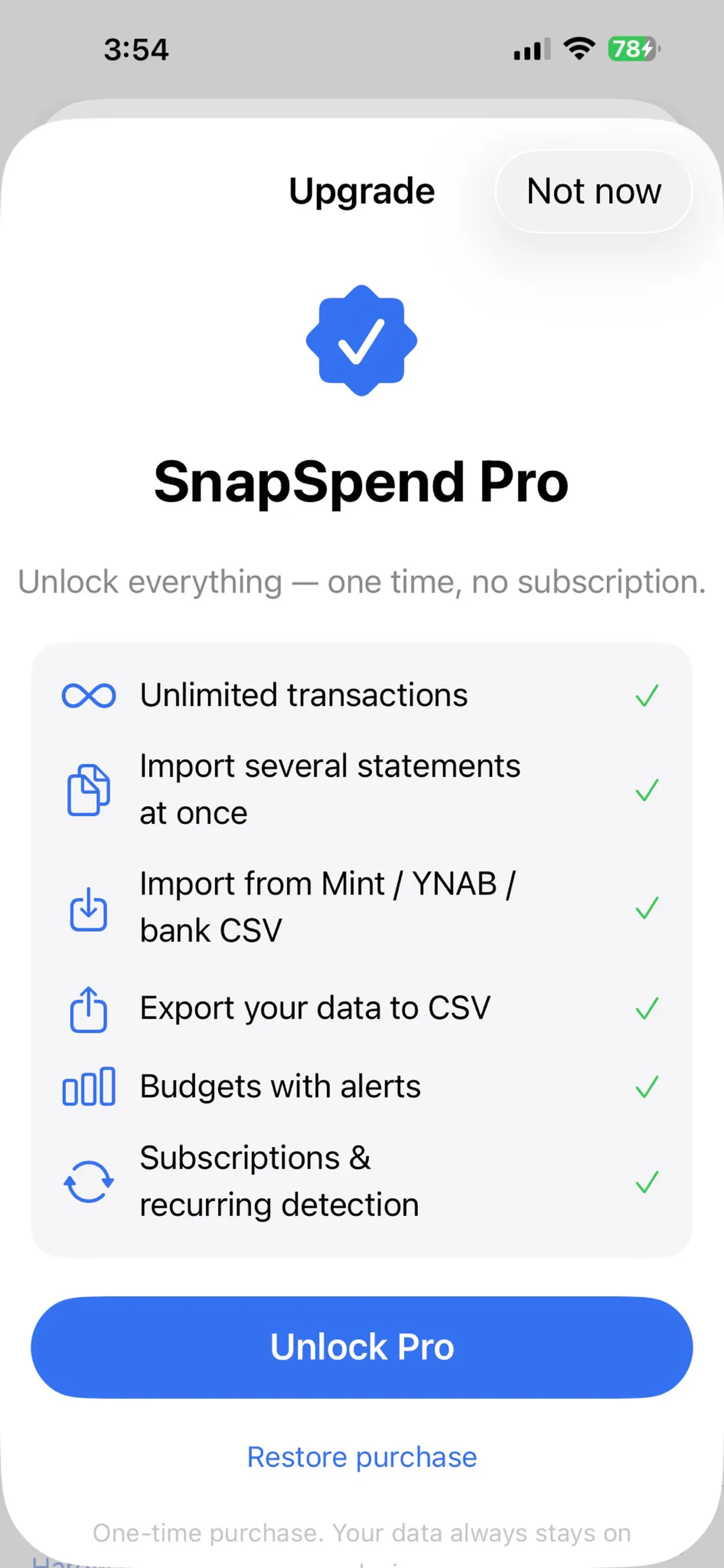 SnapSpend gallery image