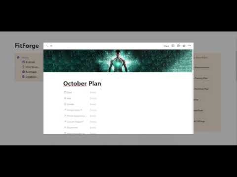 startuptile AI FitForge-Your AI Personal Trainer and Nutritionist Right in Notion