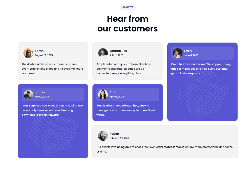 ProcessMyOrder.com - Küçük işletmeler için CRM |Siparişleri Yönetin medya 3