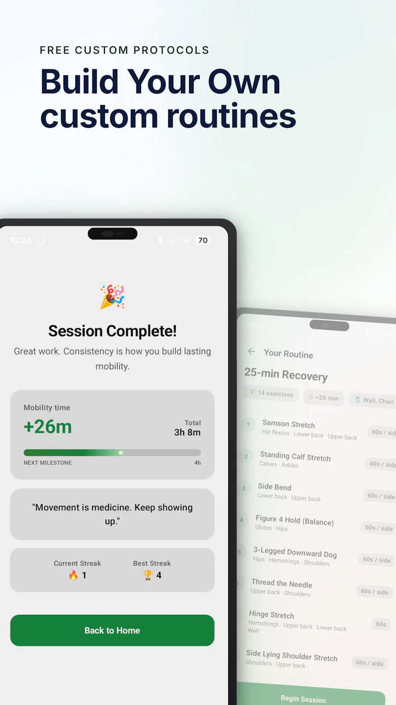 MotionLab — Mobility & Stretching screenshot 6