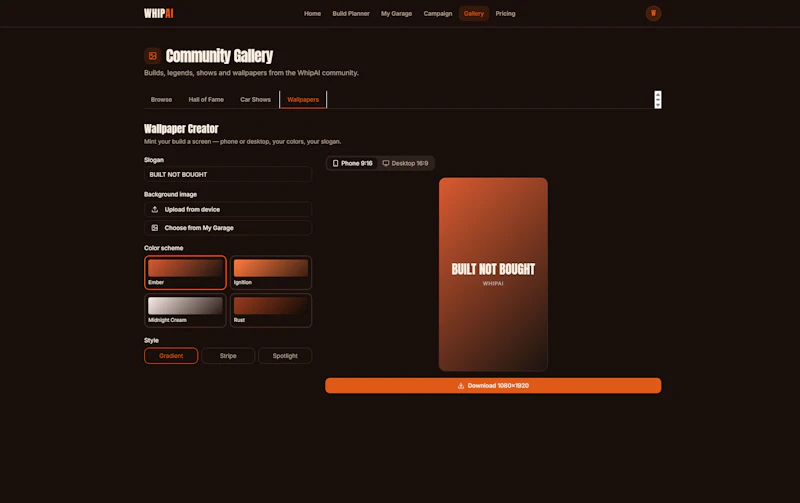 WhipAI - AI Car Mod Planner screenshot 12