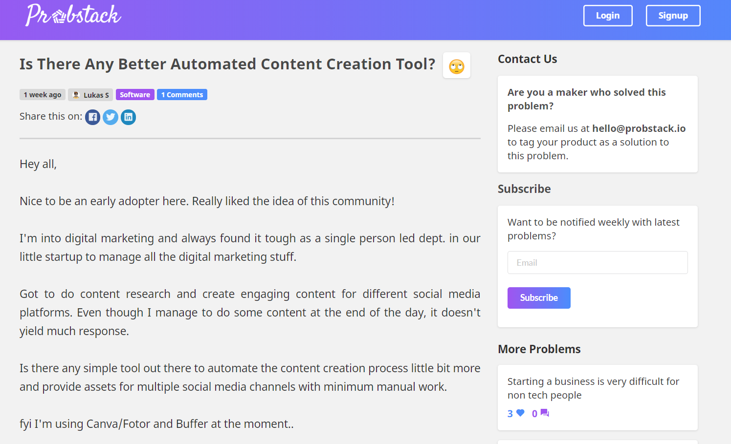 Probstack gallery image