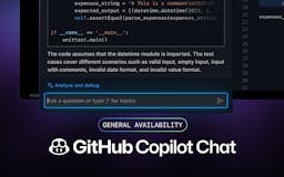 Discover GitHub Copilot Chat- Your AI Coding Companion