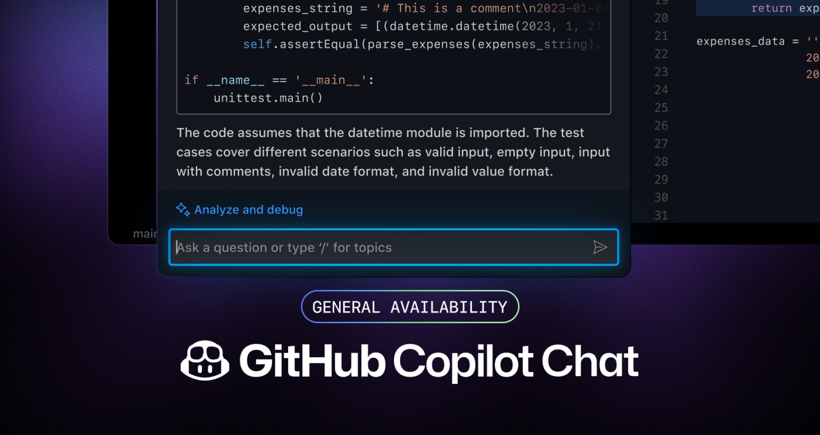 Github副唱片聊天 - AI聊天功能由Copilot提供动力媒体2