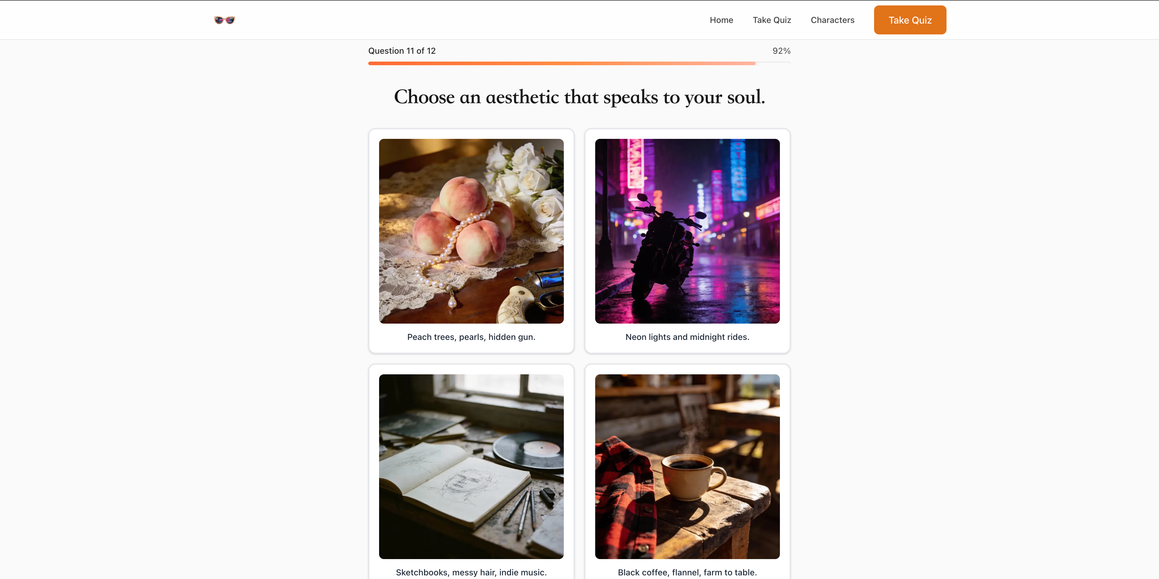 Ginny & Georgia Quiz - Screenshot 3 showing product features and functionality