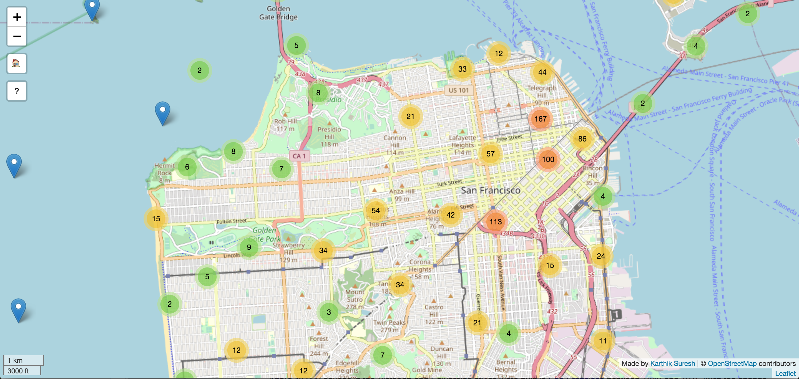 San Francisco Wiki Map gallery image