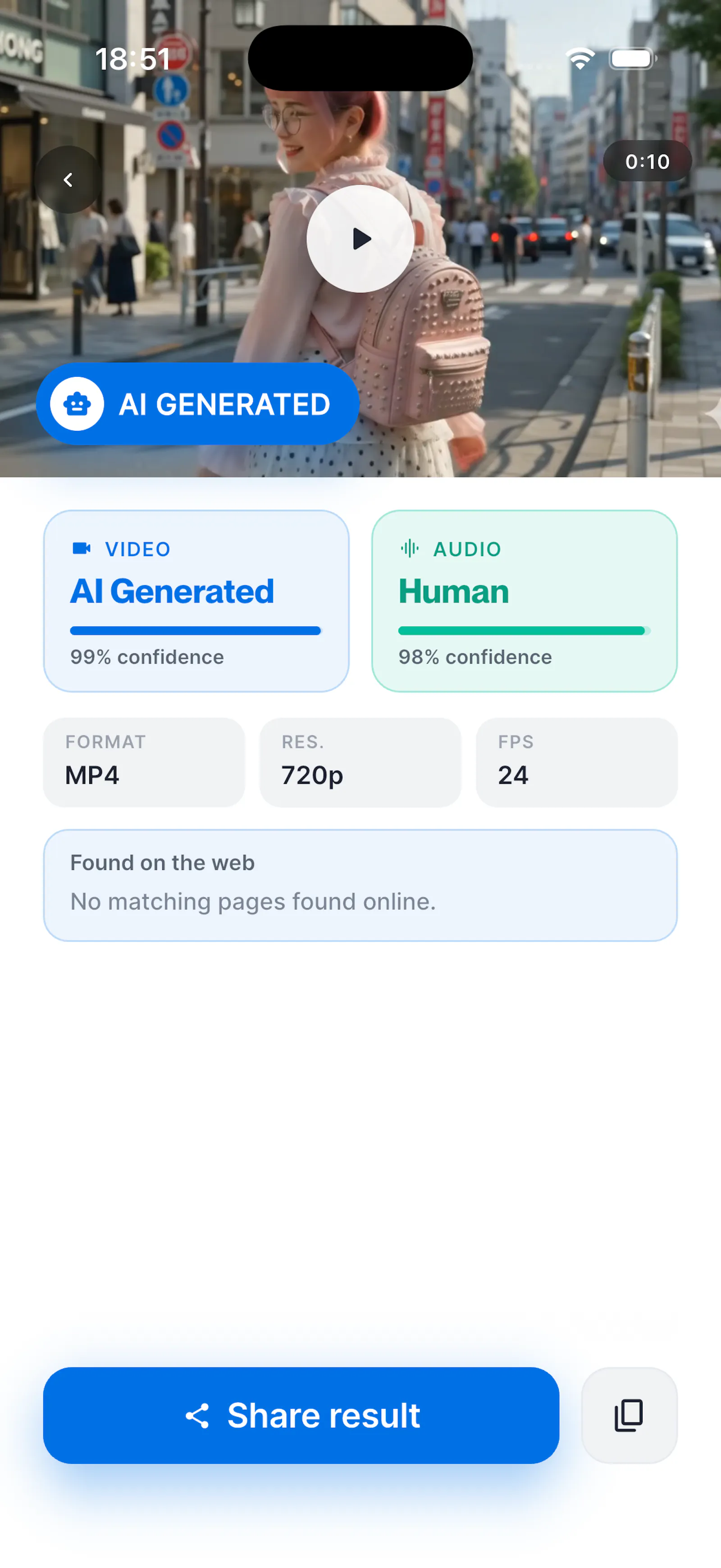 UncovAI Deepfake detector Android App screenshot 5