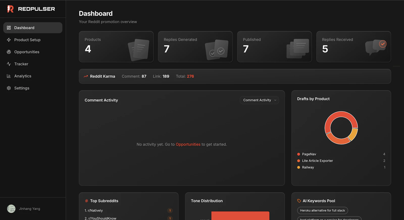 RedPulser screenshot 3