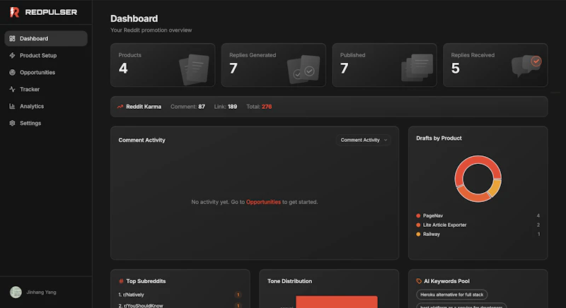 RedPulser screenshot 3