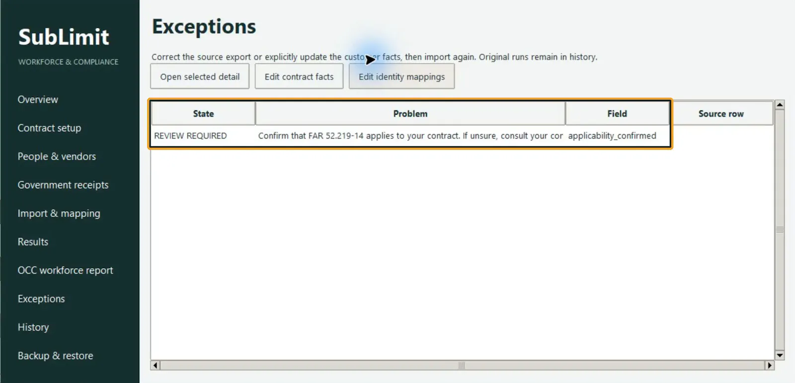 SubLimit screenshot 3