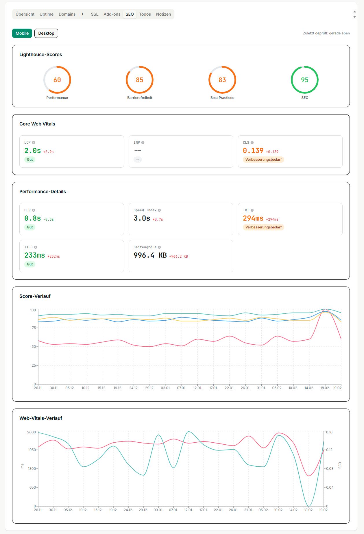 PingPort - Main product screenshot demonstrating key features and user interface