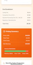 Etsy fee calculator gallery image